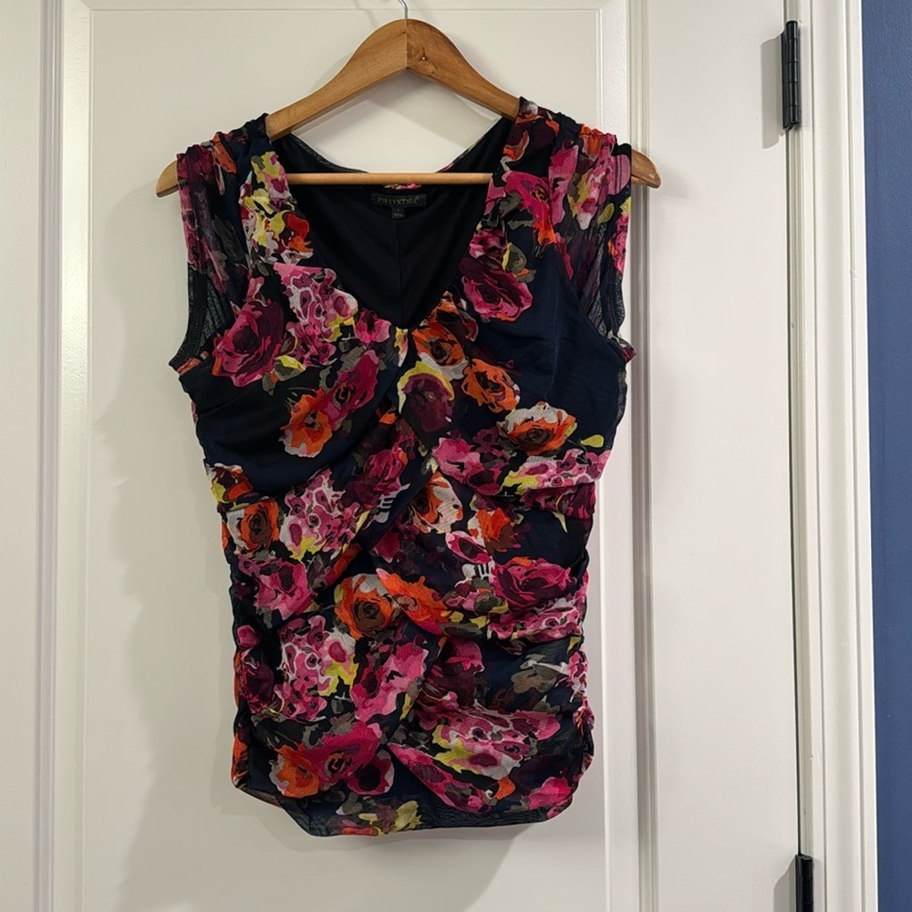 For Cynthia floral Blouse